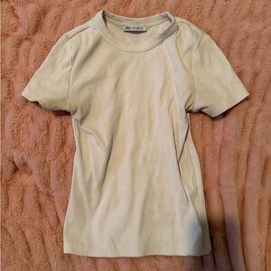 Zara White T-Shirt